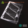 Clear transparent disposable cosmetic tray